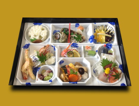 松花堂弁当　竹