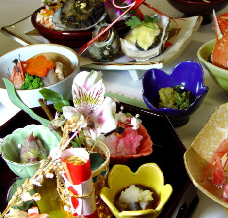 ずわい蟹会席セット「ぼたん」